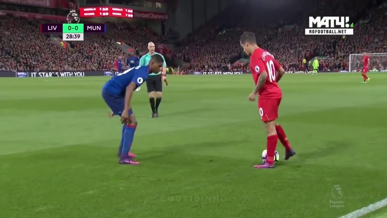 Philippe Coutinho Vs Manchester United HD 1080i (16/17)