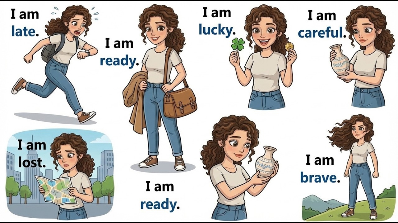 📘Learn & Speak English With Fun | Adjectives For Beginners|English for kids