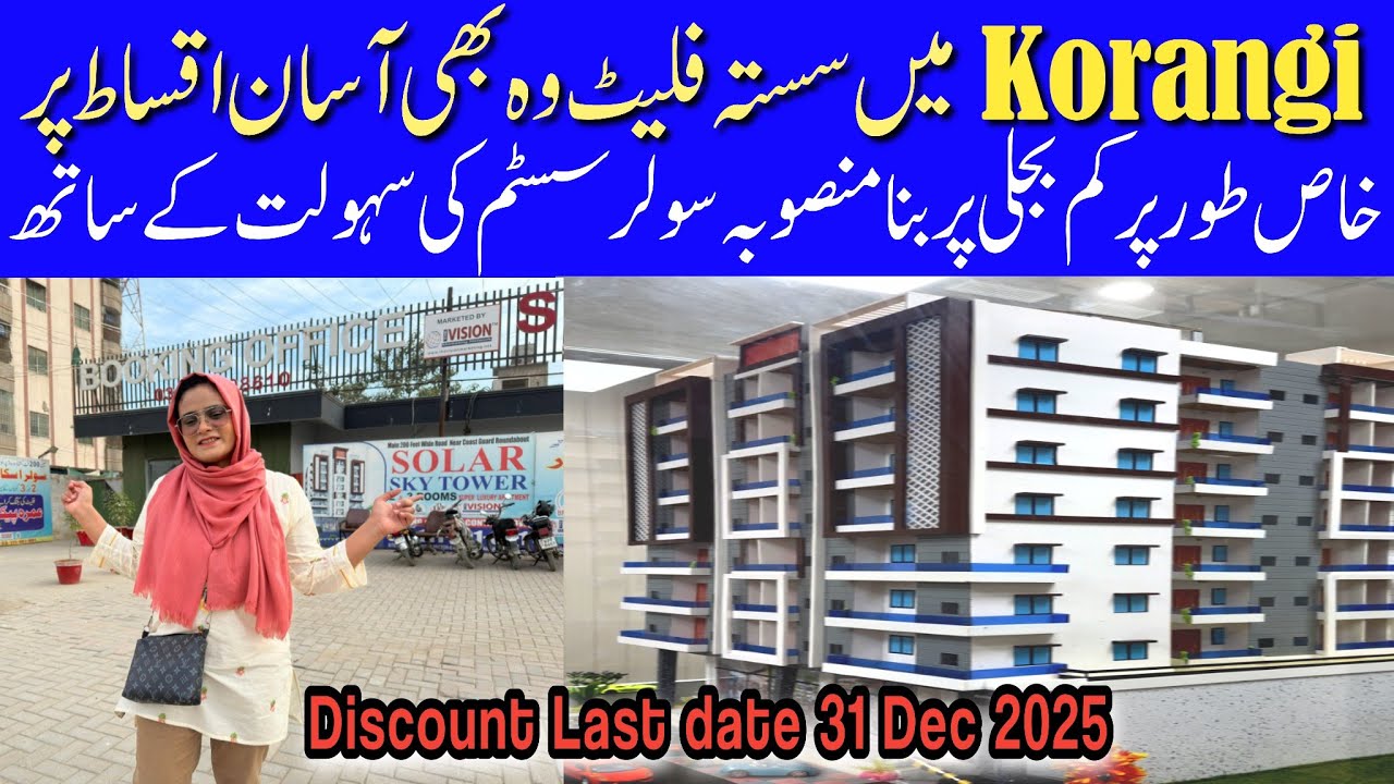 Apartment in Karachi on Installment | Solar Sky Tower