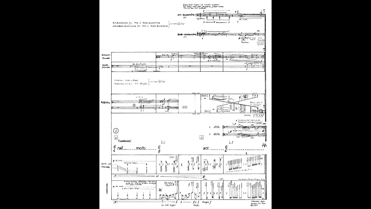 Mauricio Kagel - Musik für Renaissance-Instrumente (1965-66)