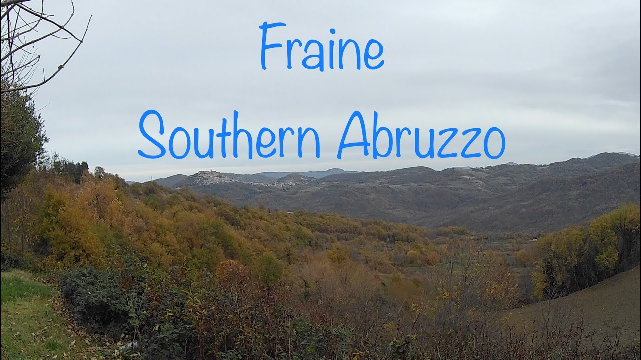 EX PAT LIFE IN ABRUZZO. A chilly but very nice day out in Fraine, great place, what’s not to like.