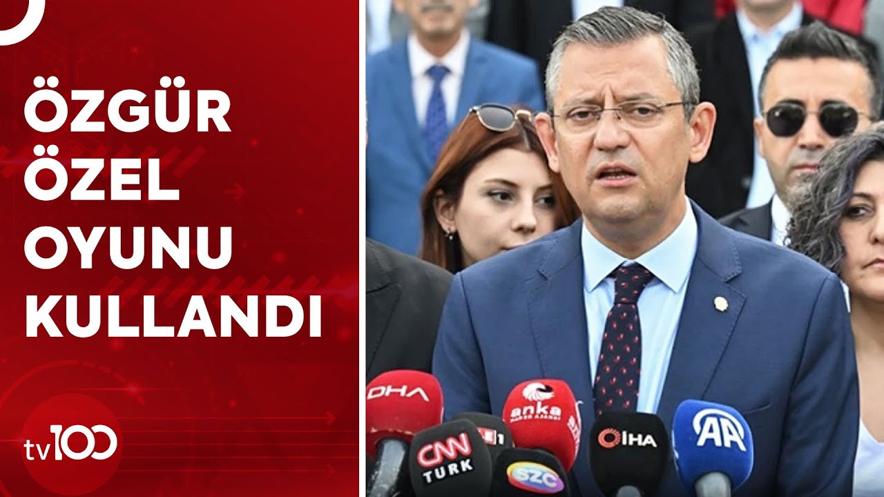 Manisa'da Oy Kullanan Özgür Özel'den Kritik Çağrı | TV100 Haber