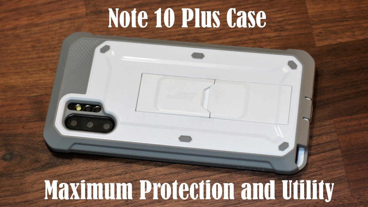 Galaxy Note 10 Plus - Maximum Protection Case (w/ Belt Clip and Kickstand)