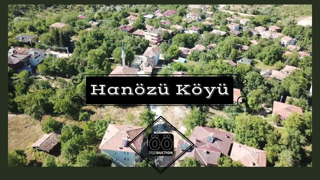 Kastamonu Han&ouml;z&uuml; K&ouml;y&uuml; Drone &Ccedil;ekimi 4K UHD