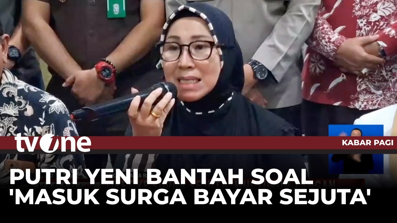 Putri Yeni Bantah Terjadi Penyimpangan, Terkait Tiket Surga Sejuta | Kabar Pagi tvOne