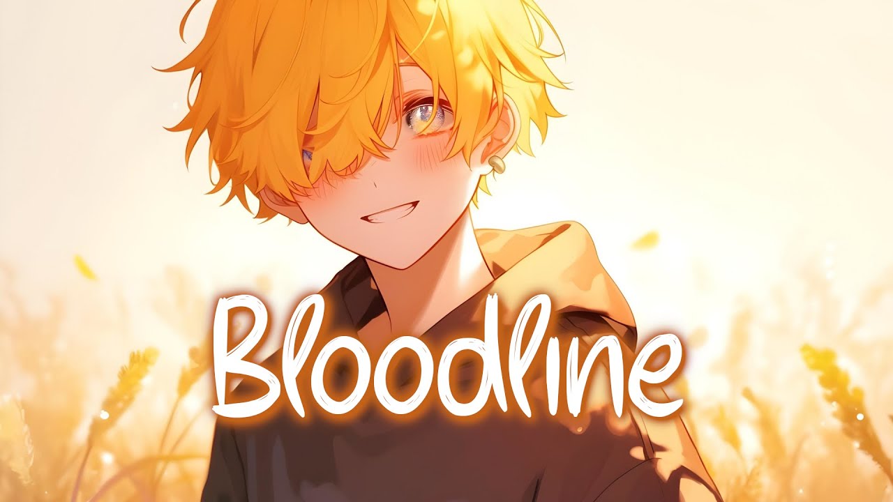 「Nightcore」 Bloodline - Alex Warren with Jelly Roll ♡ (Lyrics)
