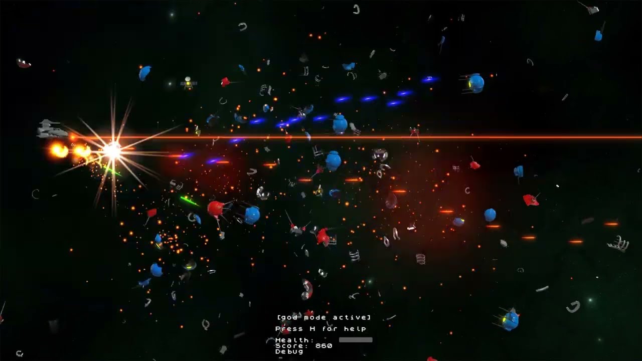 WebGL game demo level