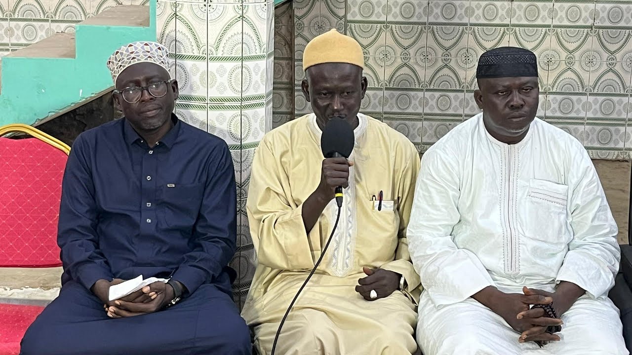 Délégation Mr le Maire Serigne Mboup reçu par Le Khalif Ser Alioune Ndiaye et la famille Bouchra 