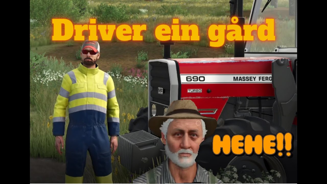 Eg prøver å drive ein gård på erlengrat Farming simulator 25