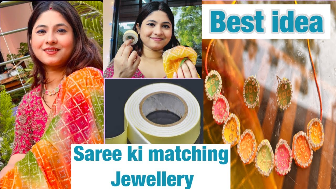 Fabric jewellery |fabric jewellery making |fabric jewellery making at home |#diycrafts #diy #craft