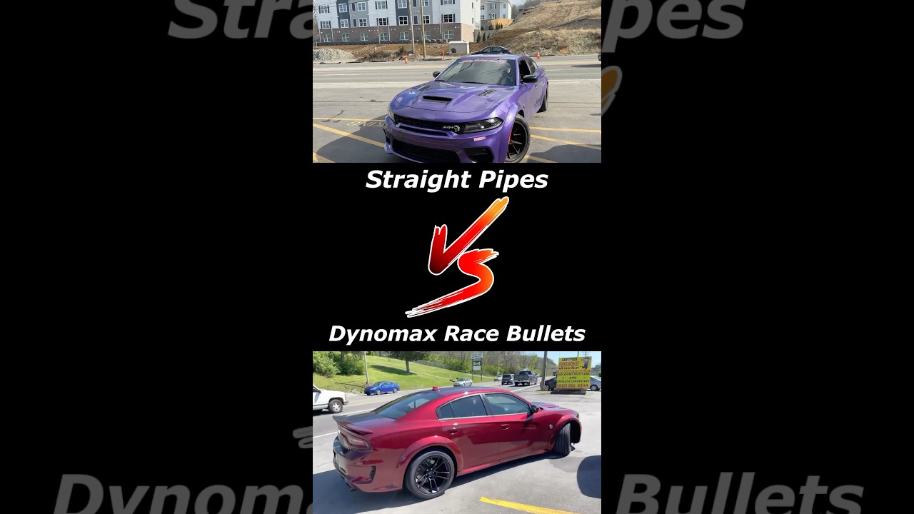 2022 Dodge Charger SRT Hellcat: Straight Pipes Vs Dynomax Race Bullets!