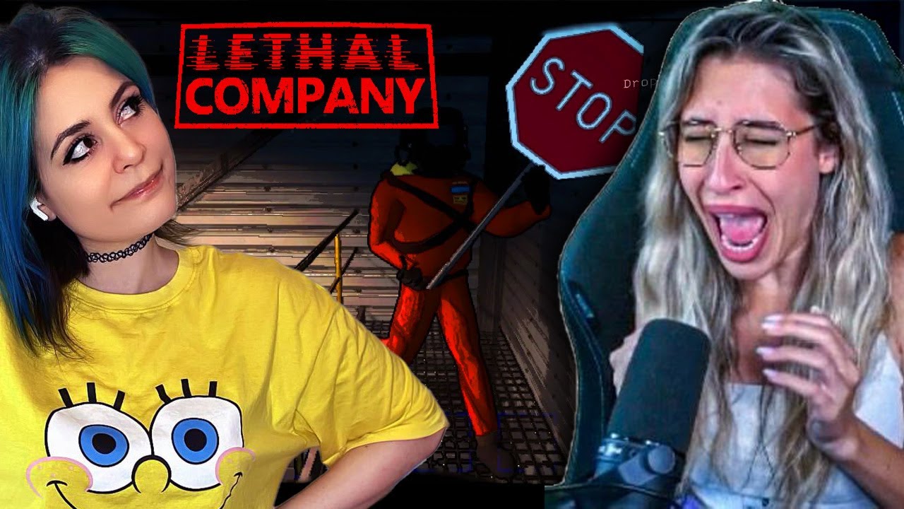 Io e @Babbalucy raccoglitrici di spazzatura spaziale. | LETHAL COMPANY