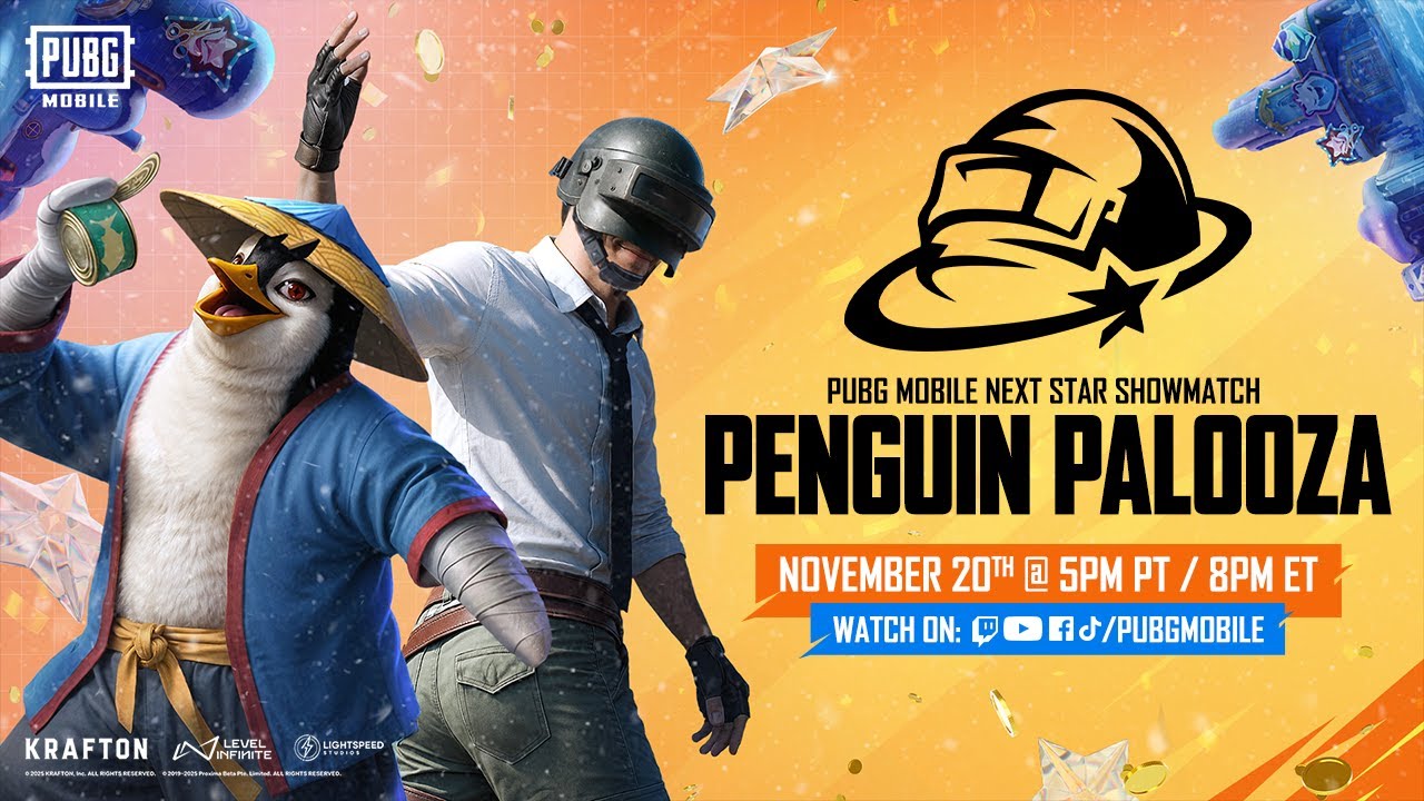 PUBG MOBILE Next Star Penguin Palooza