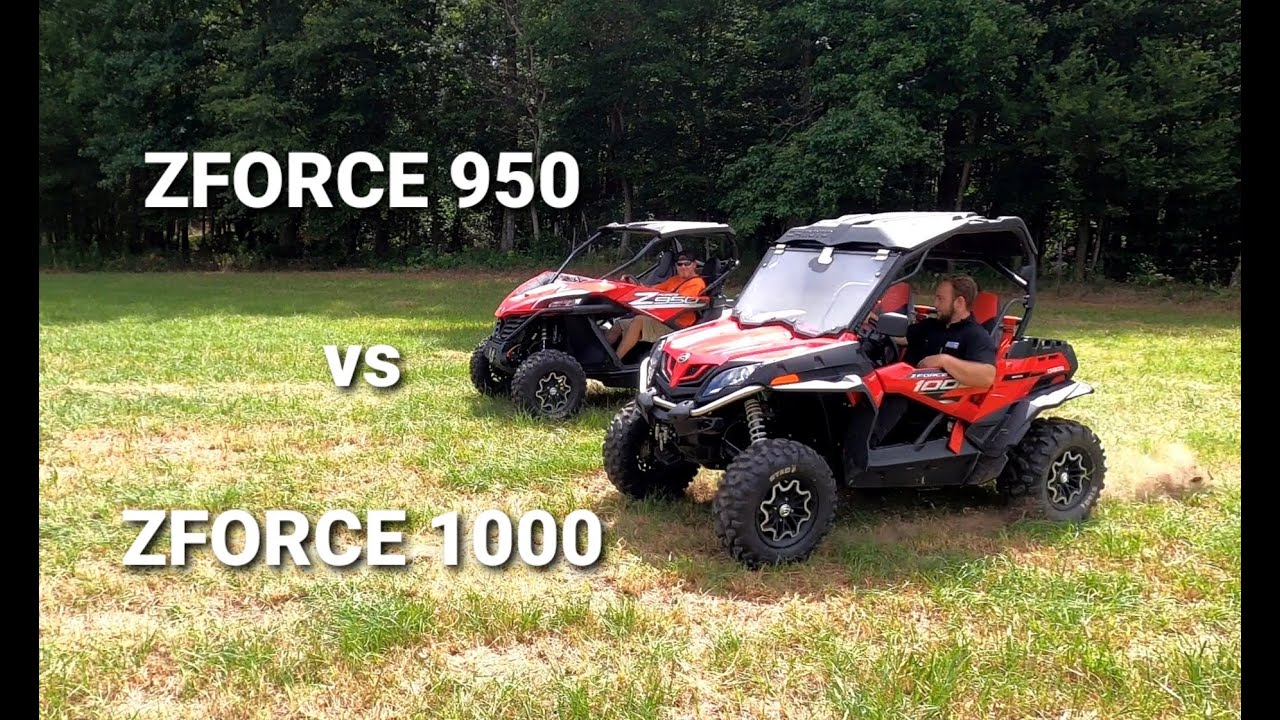 CFMOTO ZFORCE 1000 vs ZFORCE 950 vs ZFORCE on 32