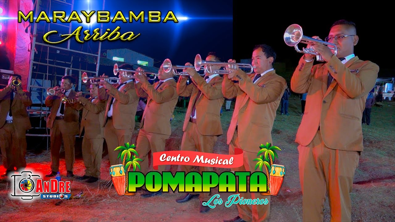 Banda CENTRO MUSICAL POMAPATA ▶ Huaynos / Maraybamba Arriba - Sihuas 2023