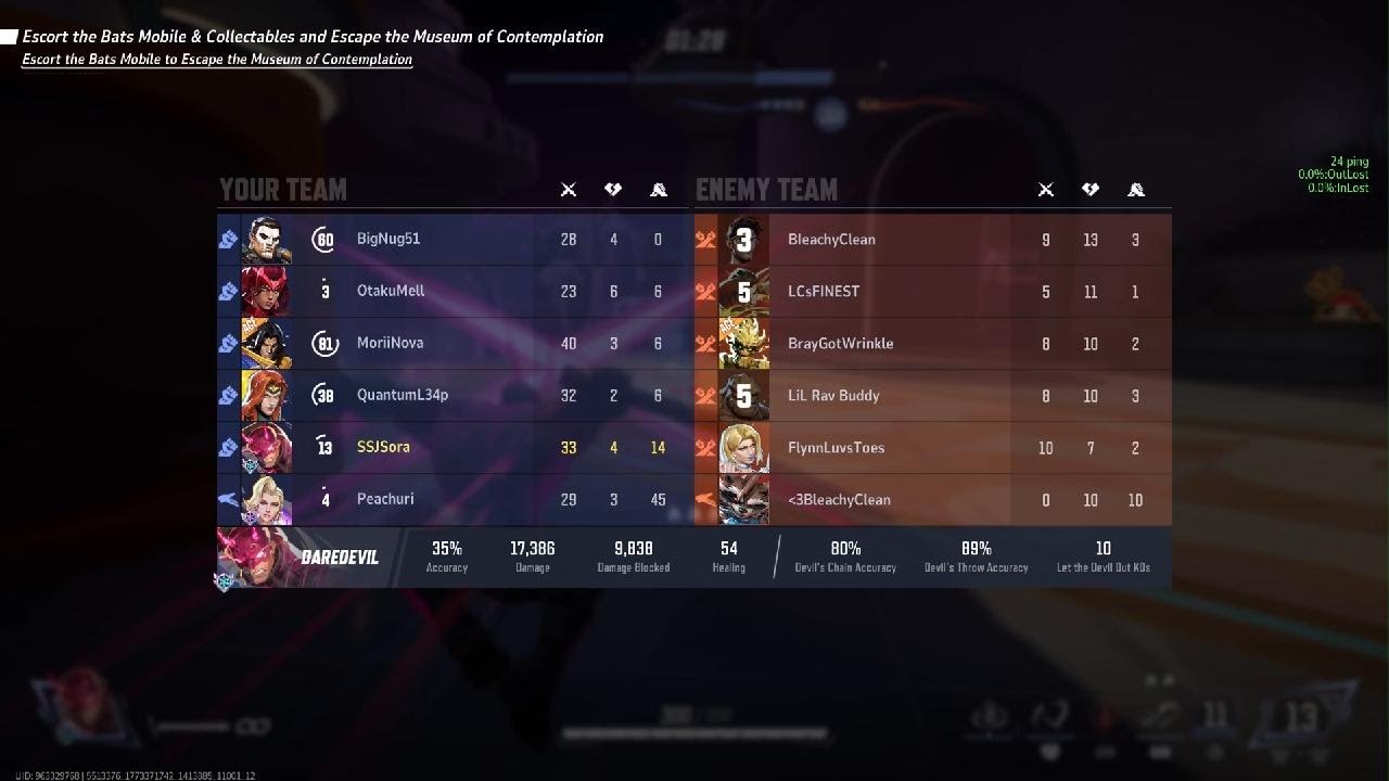 Marvel Rivals - S6.5 5 DPS Vs. 5 Tanks, 1 Support Each