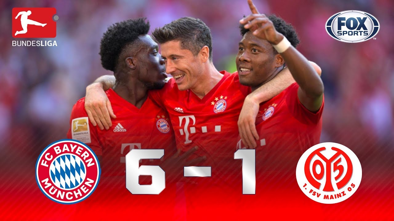 Bayern Múnich - Mainz 05 [6-1] | GOLES | Jornada 3 | Bundesliga