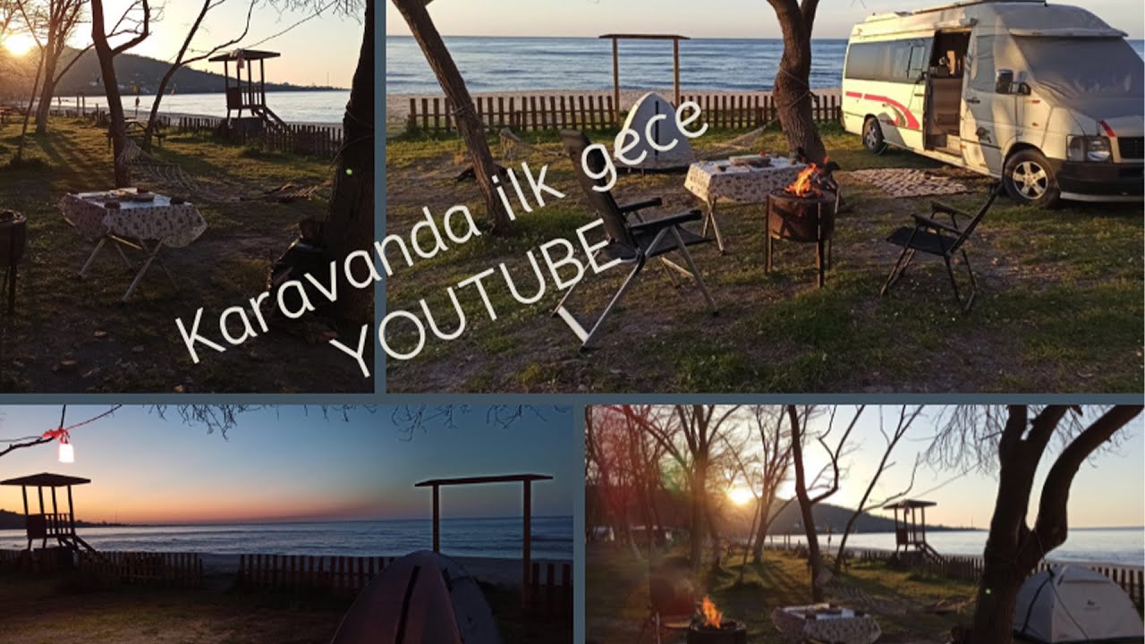 first night in the caravan