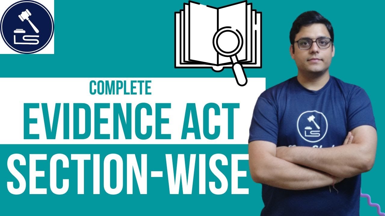 Evidence Act 01 (Introduction & Definitions) I Telegram Link in Description