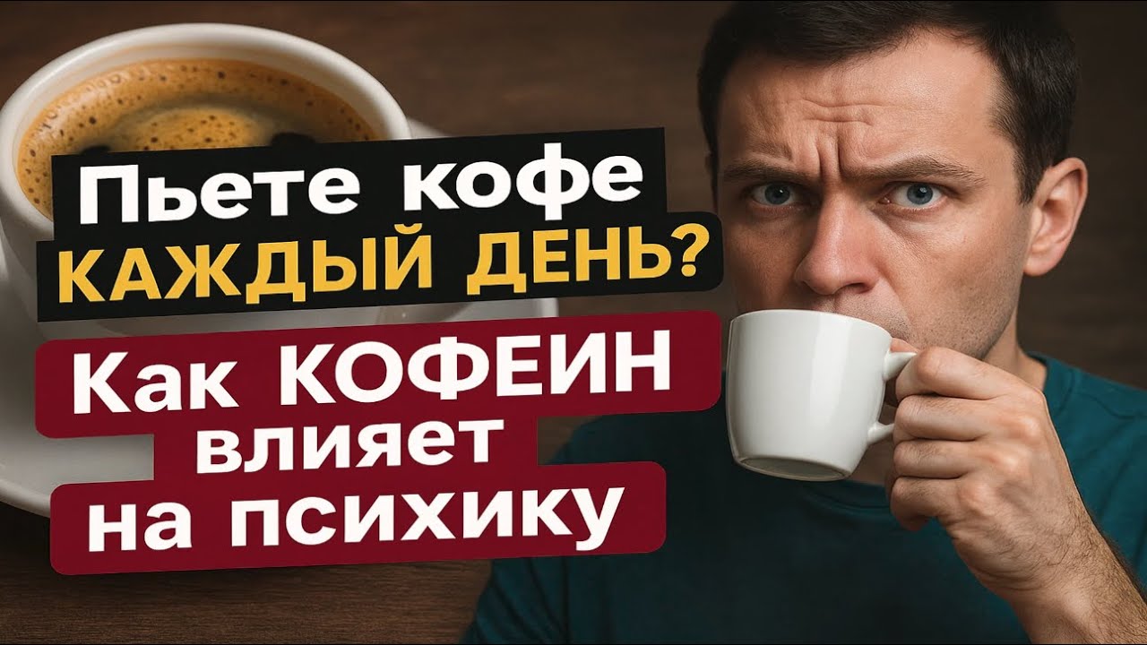 ☕Пьете кофе КАЖДЫЙ ДЕНЬ? Как КОФЕИН влияет на психику!☕