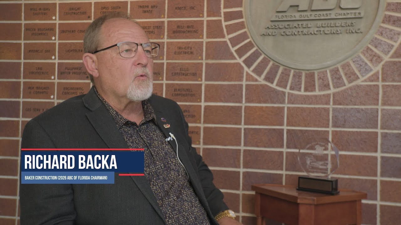 Q&A With Richard Backa, 2026 ABC of Florida State Chairman