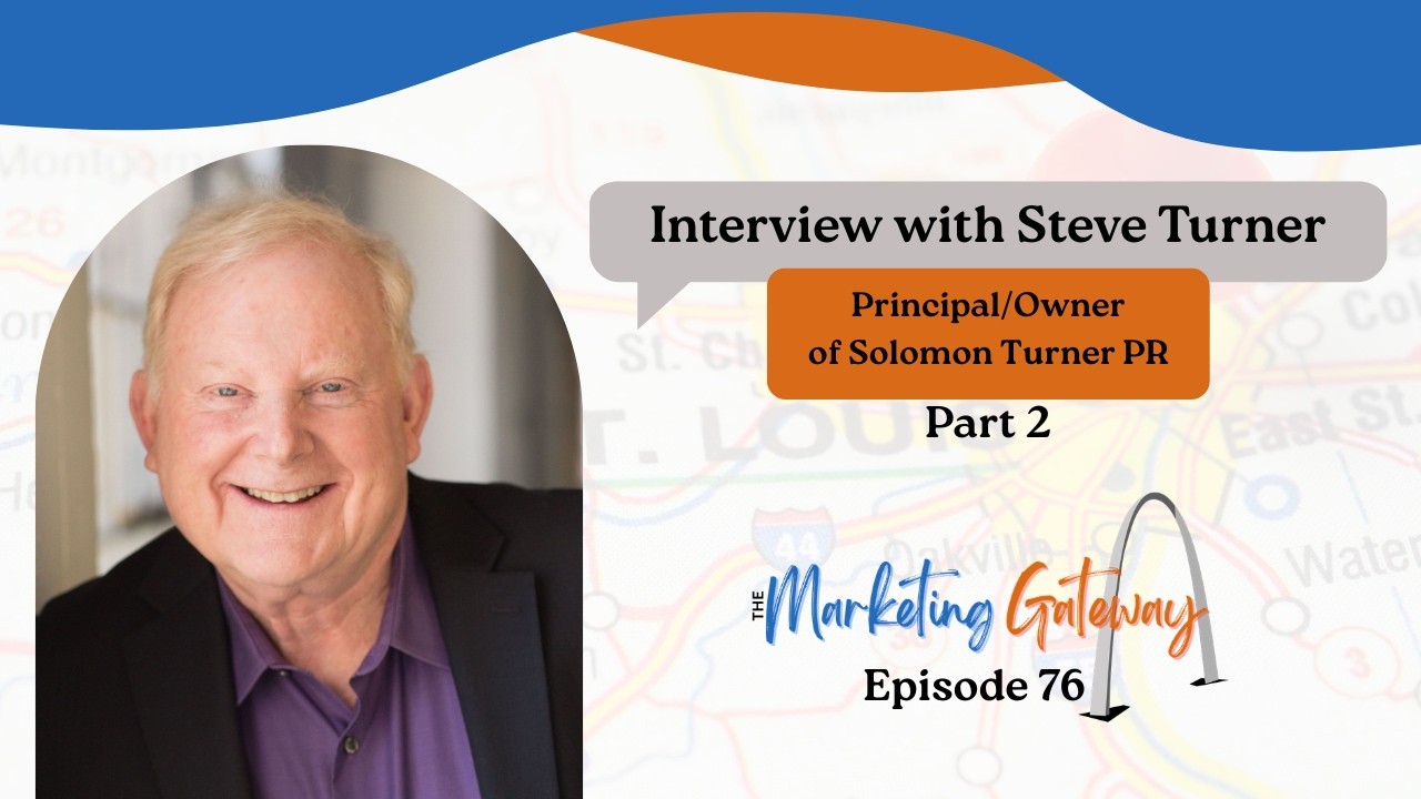 Interview with Steve Turner (Part 2) (Episode 076 - The Marketing Gateway Podcast)