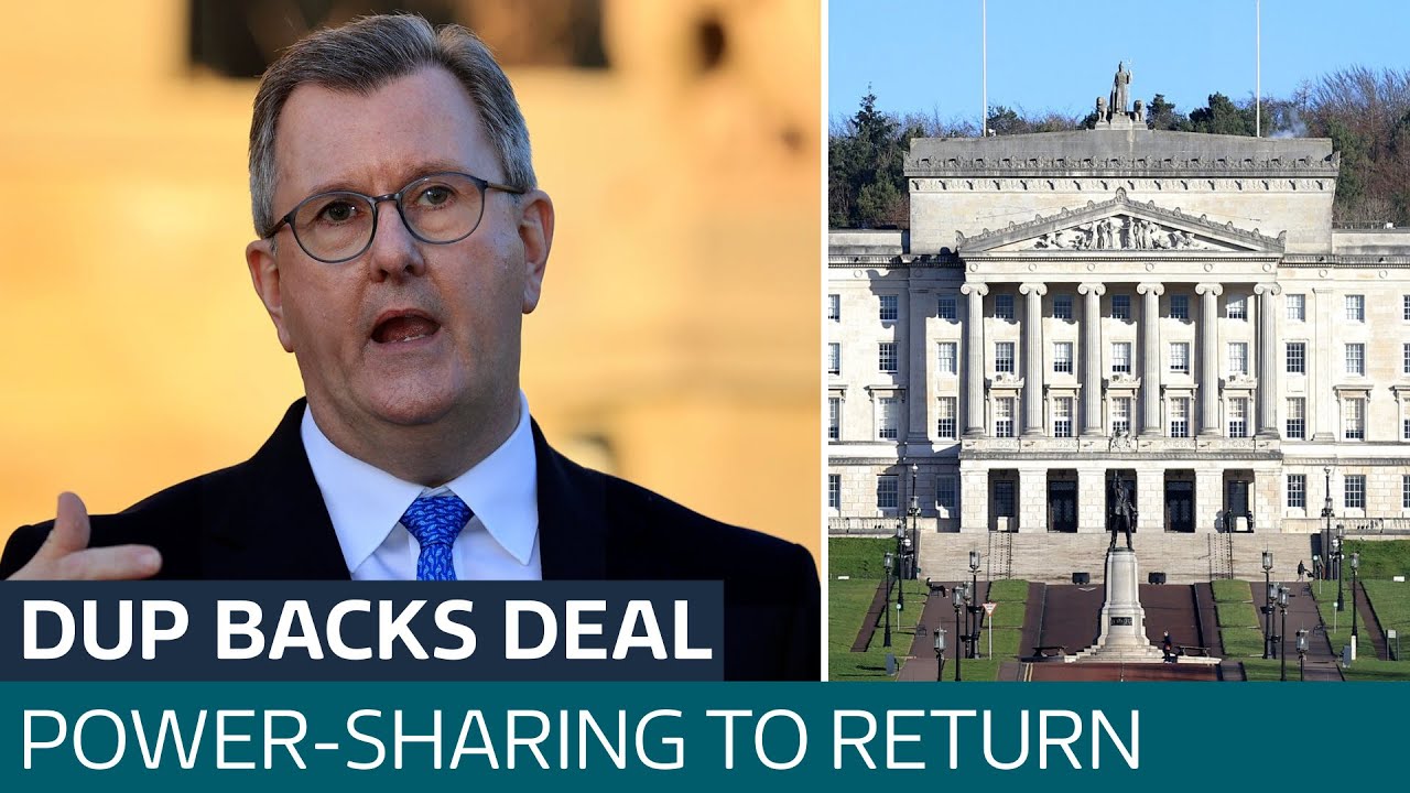 Stormont powersharing set to return after DUP executive backs deal | ITV News