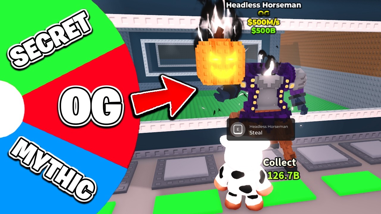 KOŁO DECYDUJE JAKIE BRAINROTY MUSZĘ UKRAŚĆ W STEAL A BRAINROT! Roblox