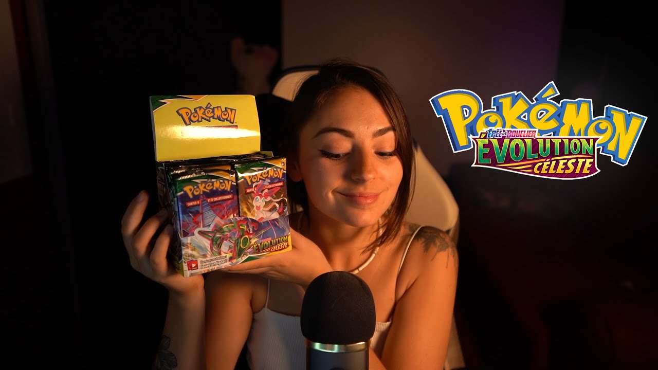 ♡ ASMR Pokémon - Ouverture Display Evolution Céleste ♡