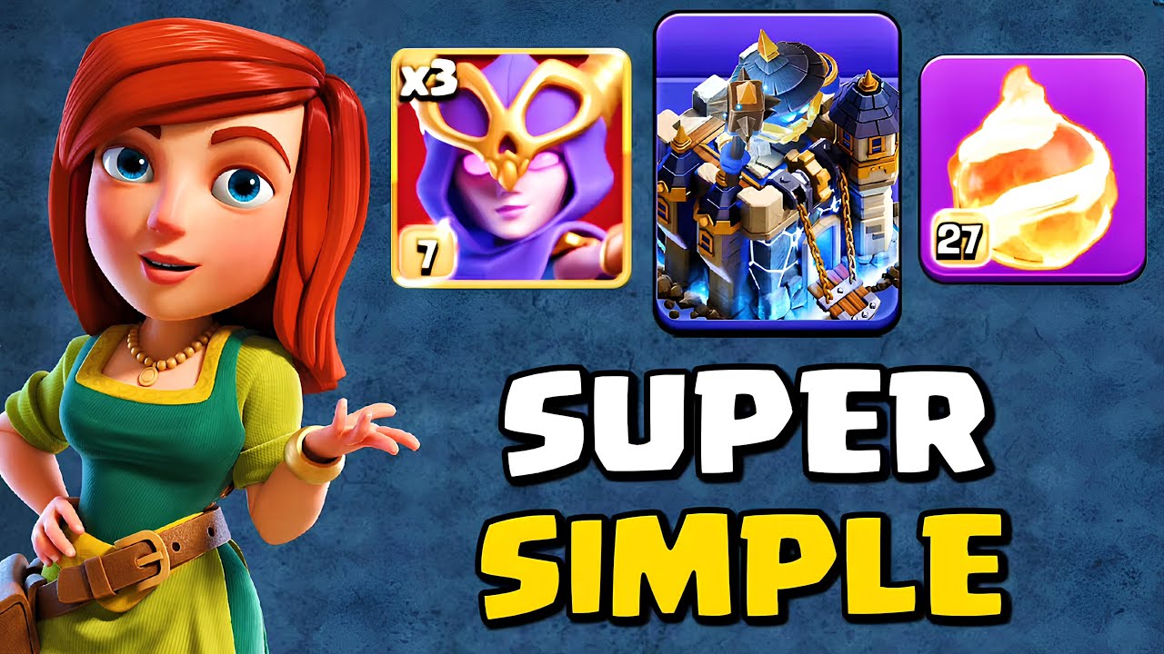 Пробую Супер Ведьм после обновления TH18!! Clash of Clans