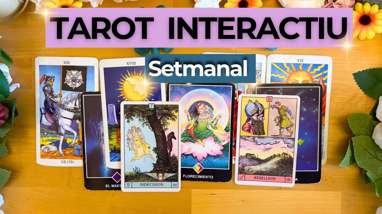 ✨🦋 TAROT INTERACTIU: Del 13 al 19 d'Octubre