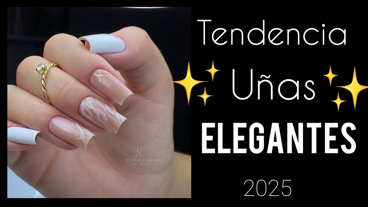 TENDENCIA EN UÑAS ELEGANTES 2025#uñas #uñasdemoda #uñasentendencia #uñaselegantes #polishnails #2025