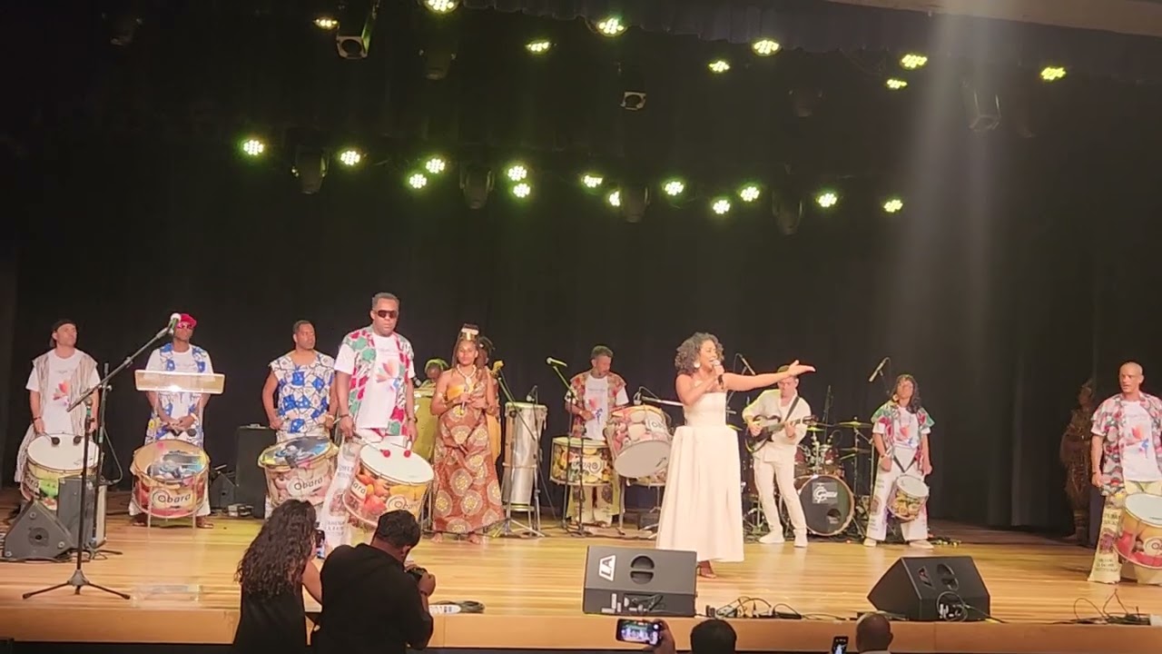 Evento- 37 Anos da Fundação  Cultural Palmares - parte 1 - Ana Mametto e Grupo Cultural Obará 