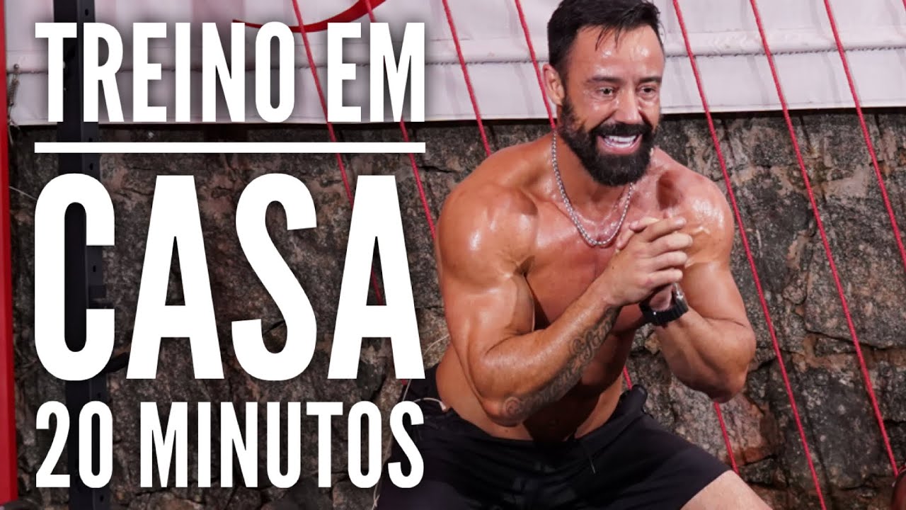 Treino em casa | Sem equipamentos 20 minutos