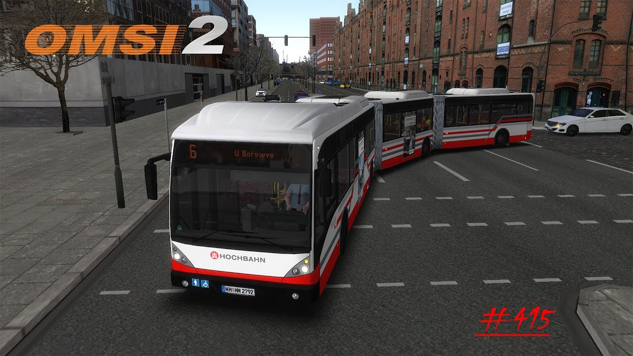 Lets Play OMSI 2 #415 Hamburg Auf der Linie 6 [HD][GER]