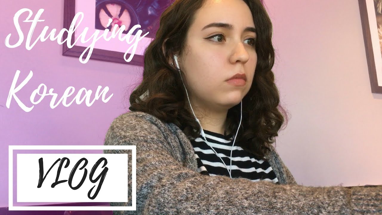 How I Study with Korean Baby Books || Korean Study Vlog