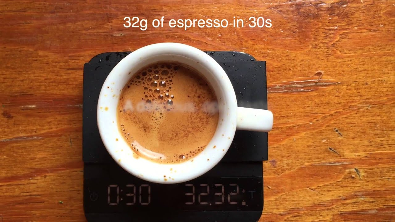 Espresso on vacation