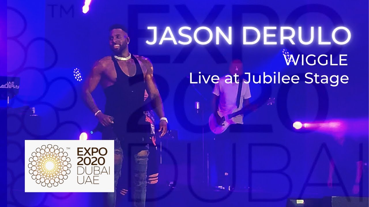 Jason Derulo - Wiggle | Live at Jubilee Stage - Expo 2020 Dubai