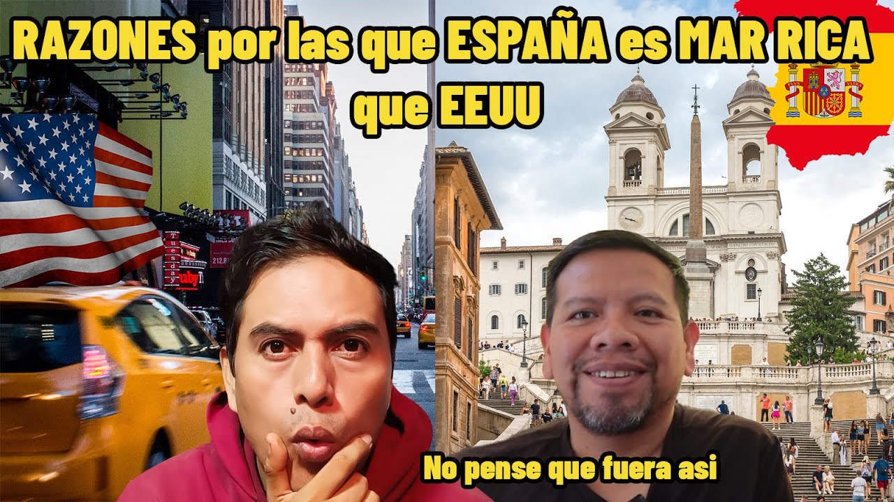 😲Razones porque ESPAÑA es MAS RICA que EEUU🤔 mexicanos reaccionan a españa extranjero reacción