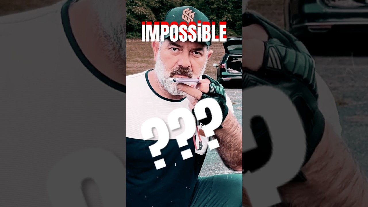 “Impossible Precision Shot! Hitting the Card Without Blowing Up the Lighter!”