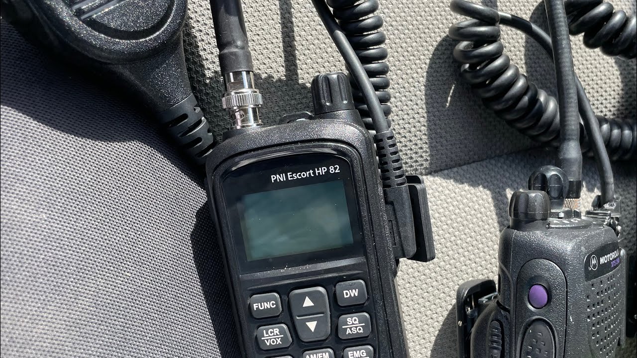 PNI Escort HP 82 Handheld CB Radio [AM / FM Modes] Compatible With Baofeng Audio Accessories