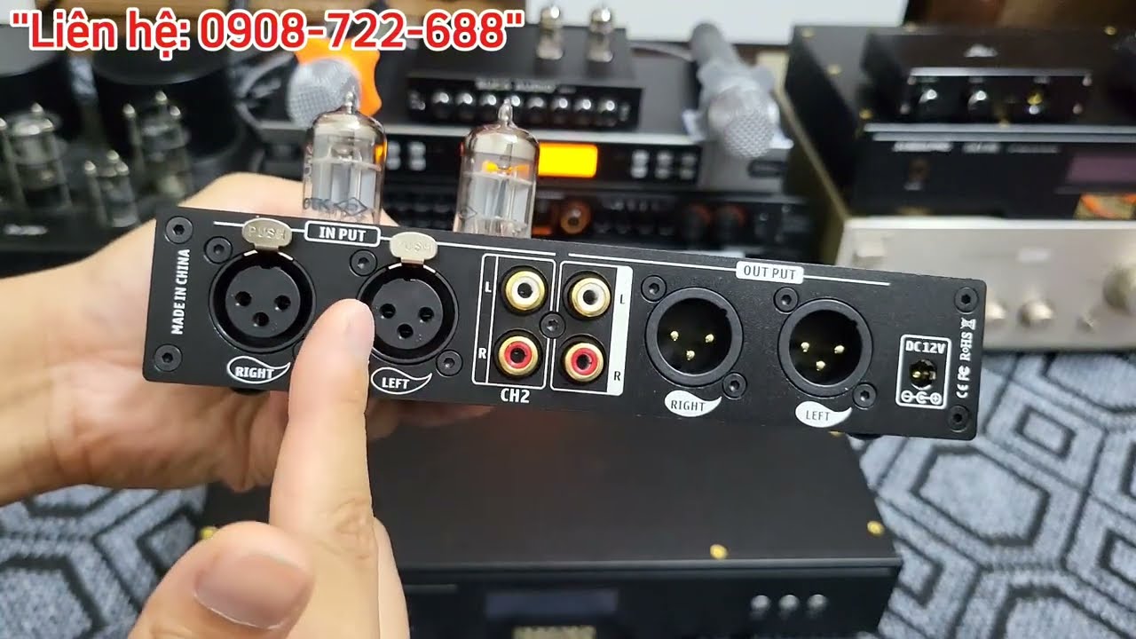 Gắn Pre Đèn Tích Hợp EQ Cho Dàn Karaoke – Nâng Tầm Giọng Hát (Phần 2)