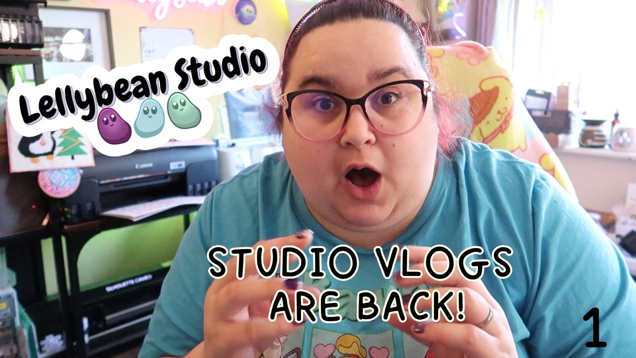New Year, New Channel, Same Me : Studio Vlog 1 2026
