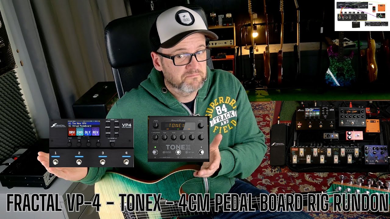 Fractal VP-4 + Tonex 4 Cable Method Pedalboard Rig |The Ultimate Hybrid Rig!?!