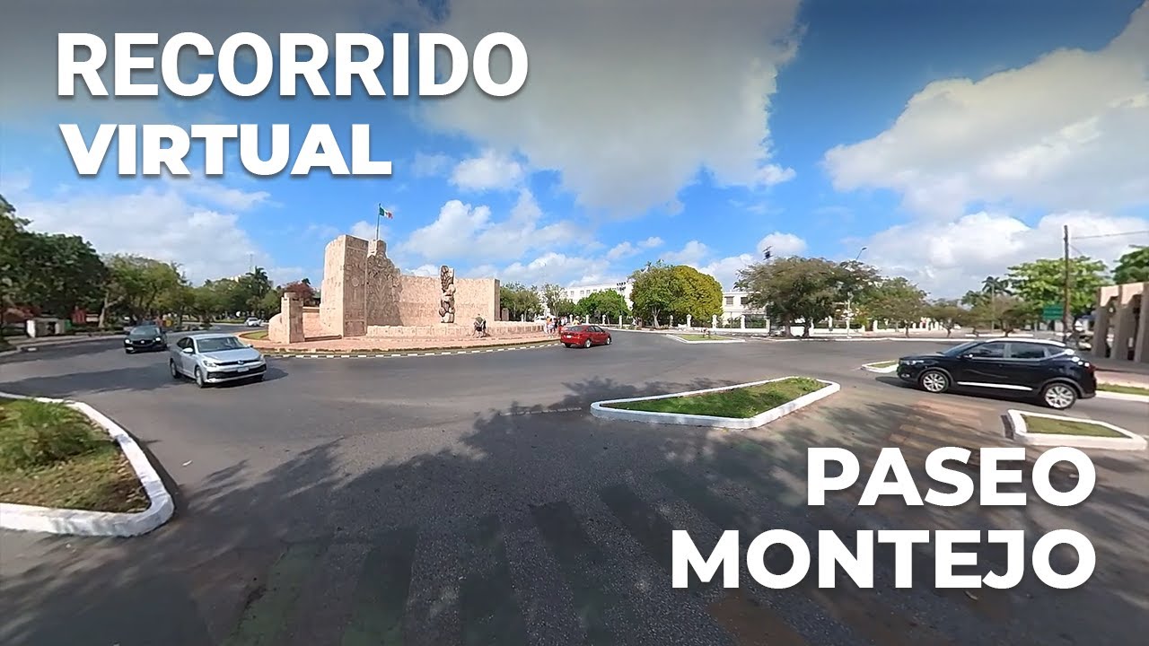 Recorrido virtual: Paseo Montejo M&eacute;rida Yucat&aacute;n [Sin comentarios]