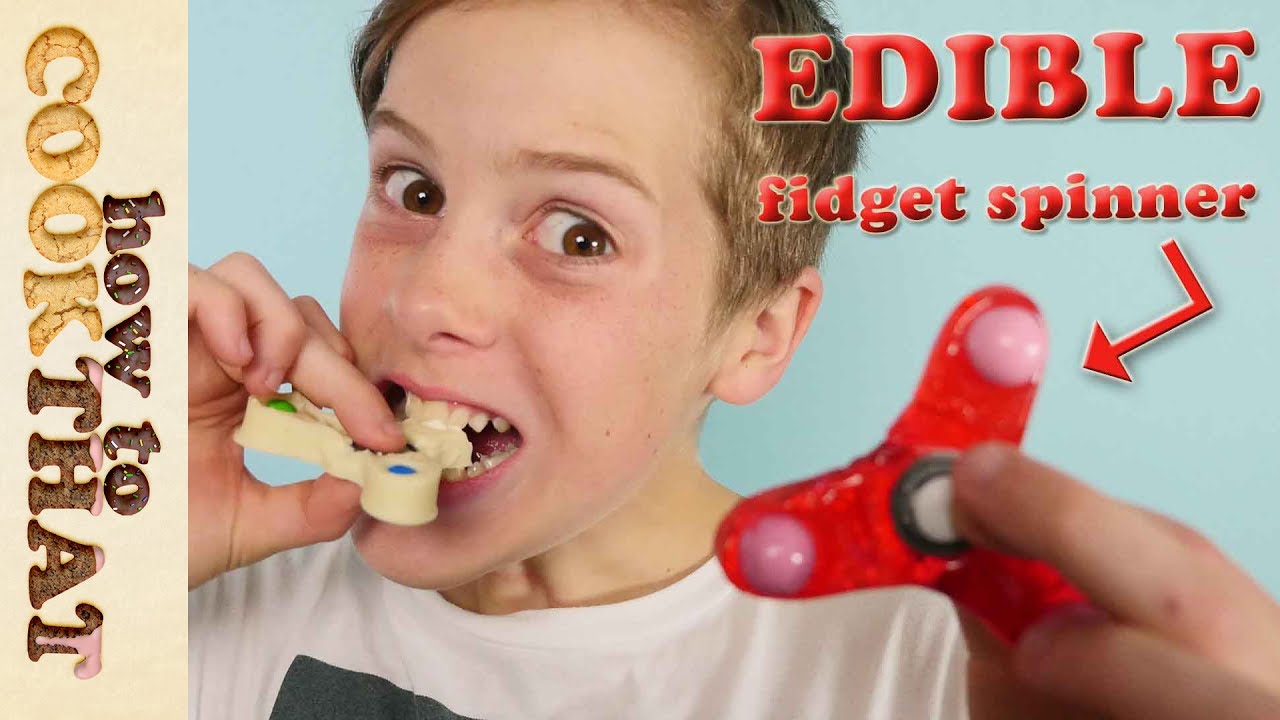 Best Fidget Spinner TRICKS & how to make EDIBLE fidget spinner