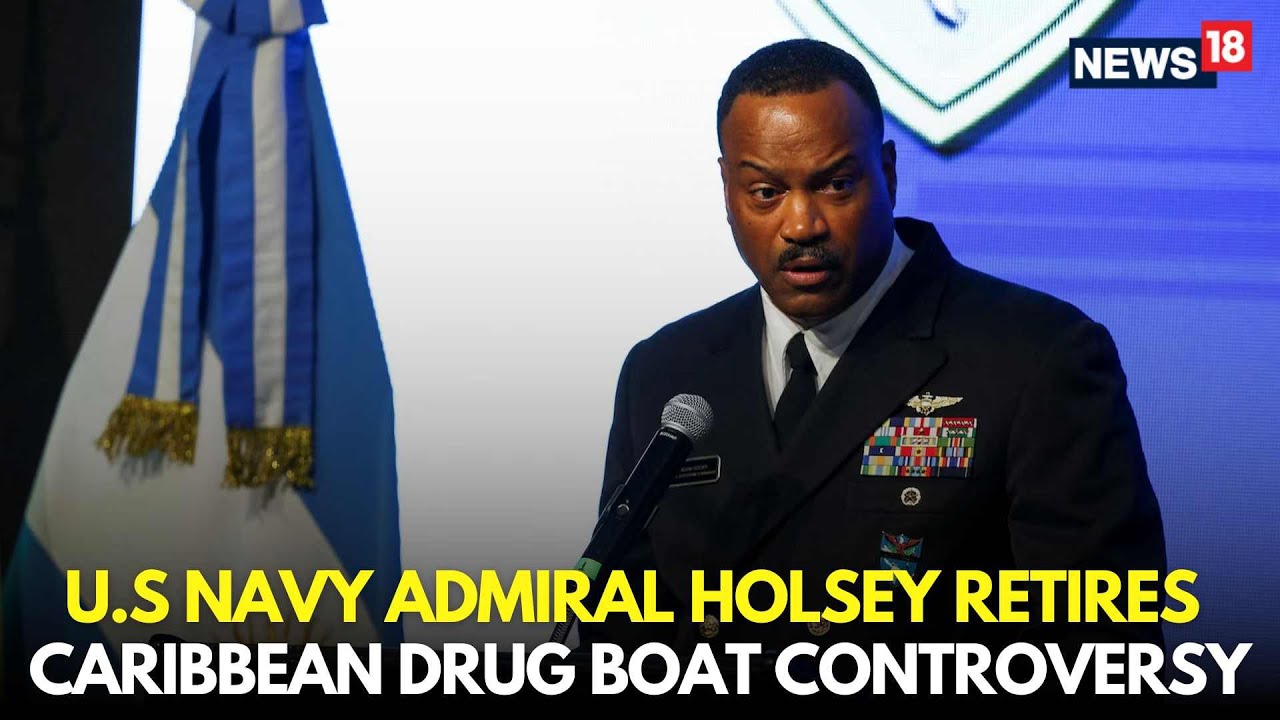 Admiral Alvin Holsey Retirement Ceremony LIVE | US Venezuela War | Caribbean Naval Controversy |N18G