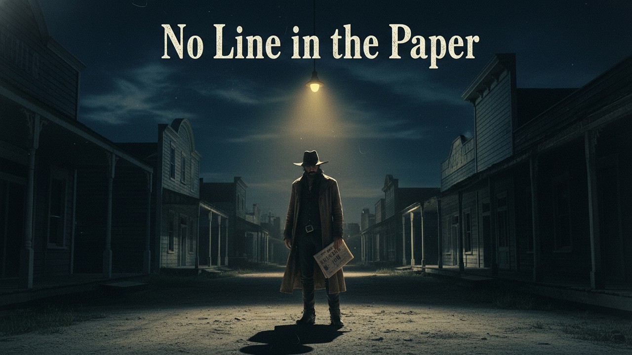 No Line in the Paper | Dark Country Spoken Word | Southern Gothic Poetry