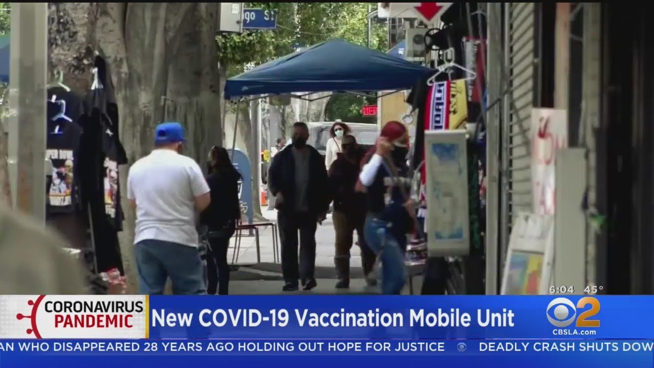 New Mobile COVID Vaccine Unit Comes To Southeast LA Friday