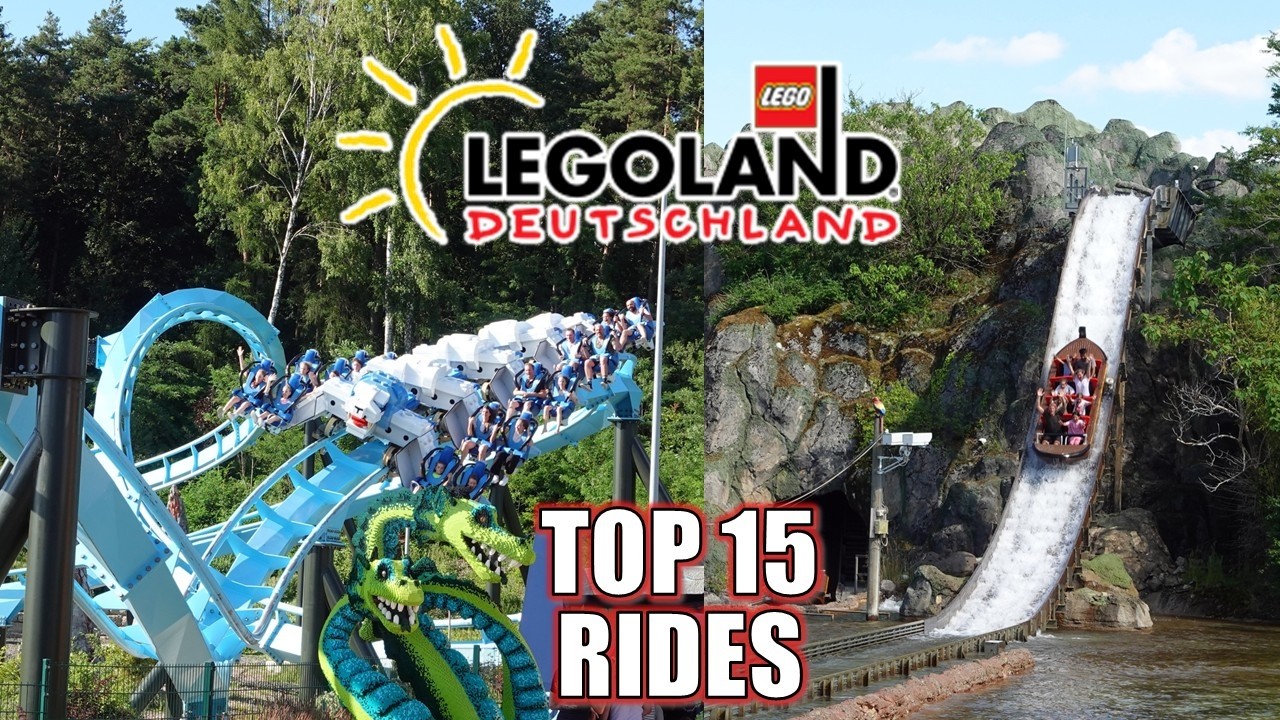 Die 15 besten Fahrgesch&auml;fte im Legoland Deutschland